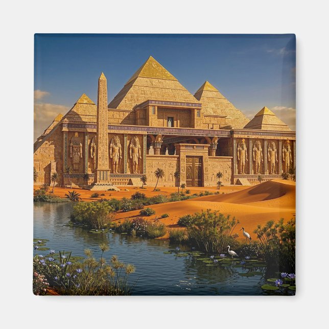 Aimant Château Ancien des Sables Torrides (Devant)