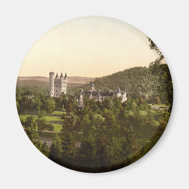 Aimant Château Balmoral, Royal Deeside, Écosse (Devant)