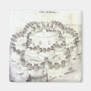 Aimant Château dans le Downes, 1539
