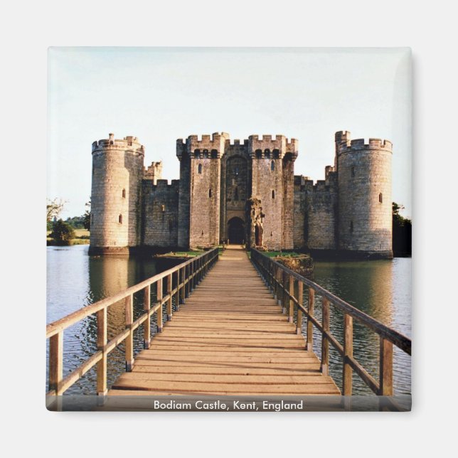 Aimant Château de Bodiam, Kent, Angleterre (Devant)