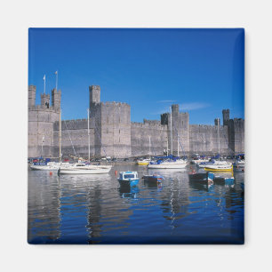 Aimant Château de Caernarfon, Gwynedd, Pays de Galles
