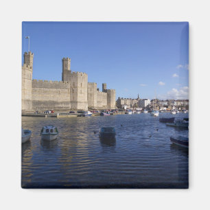 Aimant Château de Caernarfon, Gwynedd, Pays de Galles 2