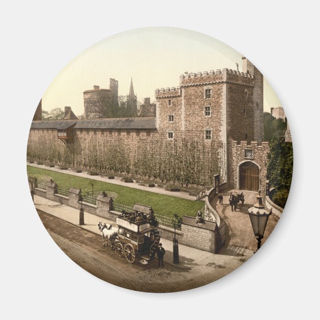 Aimant Château de Cardiff I, Cardiff, Pays de Galles (Devant)