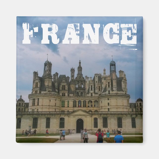 Aimant Château de Chambord Architecture France (Devant)