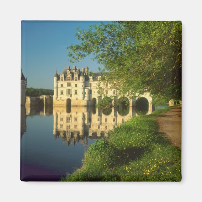 Aimant Château de Chenonceau, Vallée de la Loire, (Devant)