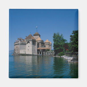 Aimant Château de Chillon, Lac Léman, Canton de Vaud,