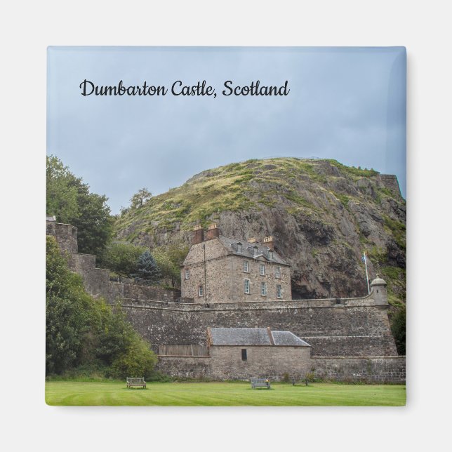 Aimant Château de Dumbarton, Écosse (Devant)