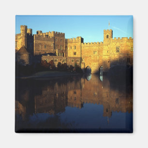 Aimant Château de Leeds, 12e siècle, bastion de Norman 