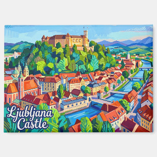 Aimant Château de Ljubljana Slovénie