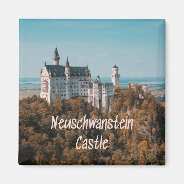 Aimant Château de Neuschwanstein Allemagne (Devant)