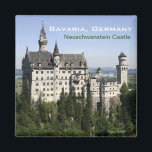 Aimant Château de Neuschwanstein Bavaria Voyage Frigo Mag<br><div class="desc">Château de Neuschwanstein Bavaria Voyage Frigo Magnet</div>