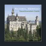 Aimant Château de Neuschwanstein Bavaria Voyage Frigo Mag<br><div class="desc">Château de Neuschwanstein Bavaria Voyage Frigo Magnet</div>
