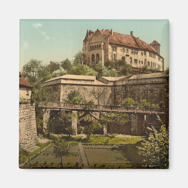 Aimant Château de Nuremberg, Bavière, Allemagne (Devant)