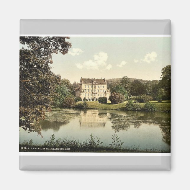 Aimant Château de Reinhardsbrunn, Friedrichrhoda, Thuring (Devant)