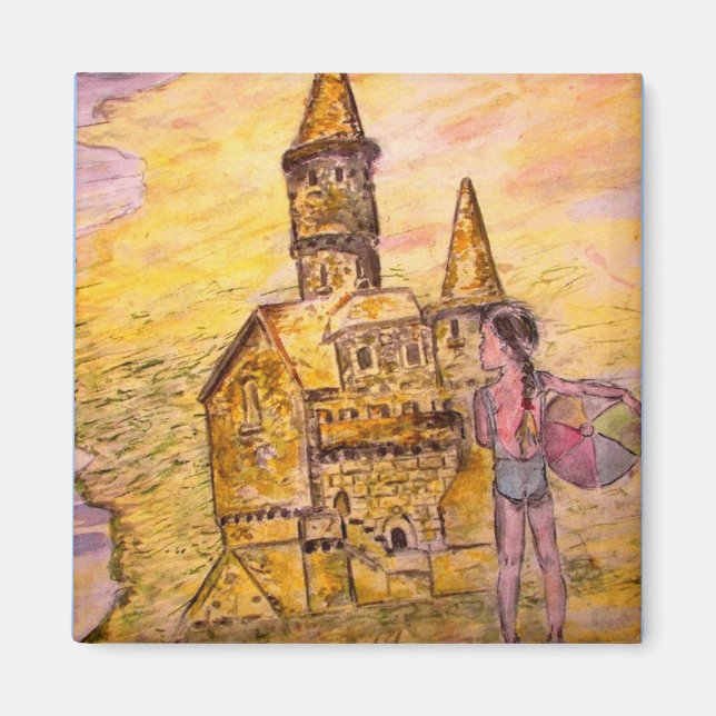 Aimant château de sable (Devant)