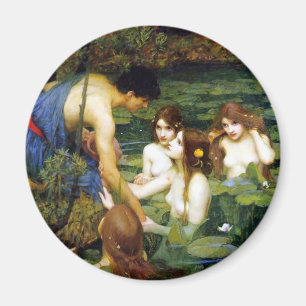 Aimant Château d'eau Hylas et l'aimant de nymphes