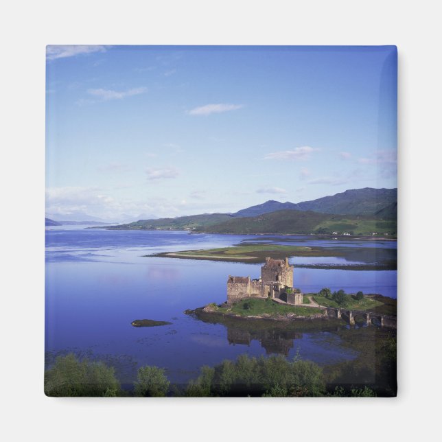 Aimant Château d'Eilean Donan, Dornie, Highlands, (Devant)