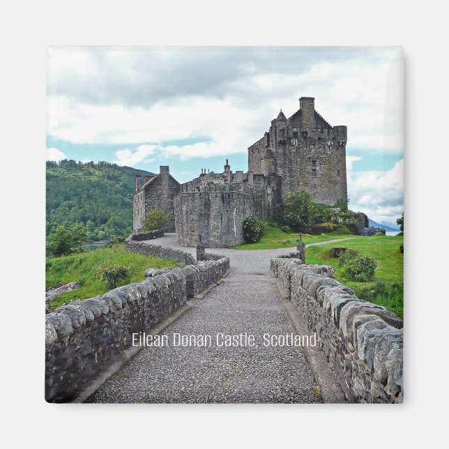 Aimant Château d'Eilean Donan, Écosse, (Devant)