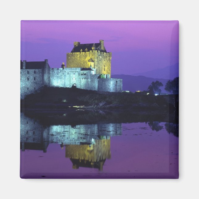 Aimant Château d'Eilean Donan, Highlands, Écosse 4 (Devant)