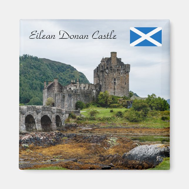 Aimant Château d'Eilean Donan, Loch Duich - Écosse, Royau (Devant)