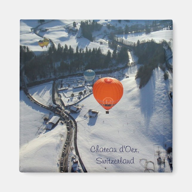 Aimant Château d'Oex (Devant)