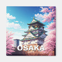 Château d'Osaka Japon fleurs de cerisier