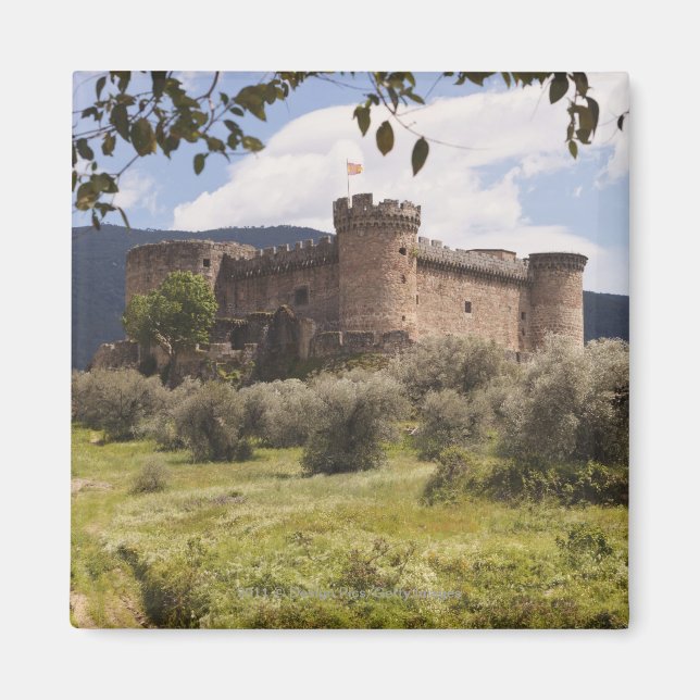 Aimant Château Du 15E Siècle Du Duc D'Alburquerque (Devant)