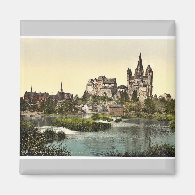 Aimant Château et cathédrale, Limbourg (c.-à-d. Limbourg  (Devant)