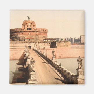 Aimant Château et Pont Saint-Ange, Rome, Latium Italie