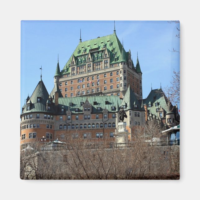Aimant Château Frontenac, Québec, Canada (Devant)