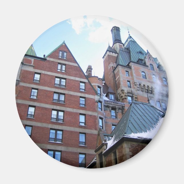 Aimant Château Frontenac, Québec, Canada (Devant)