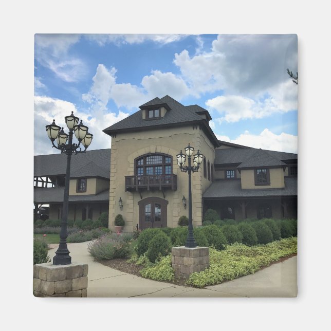 Aimant Chateau Morrisette Winery, Floyd, Virginie (Devant)