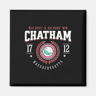 Aimant Chatham Ma Cape Cod Souvenir Plage requin Nautique