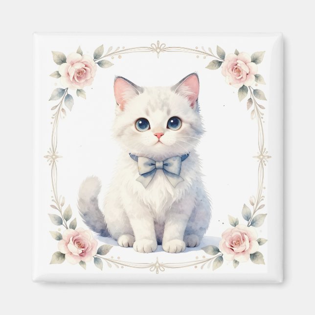 aimant chaton mignon (Devant)