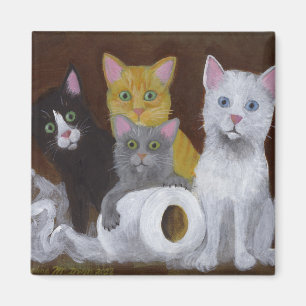 Aimant Chatons Joueurs