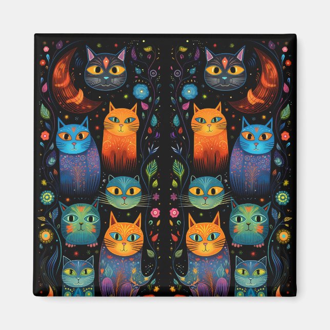 Aimant chats (Devant)