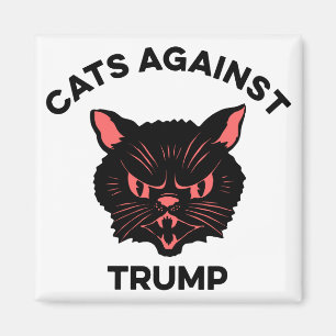 Aimant Chats contre la protestation politique d'atout