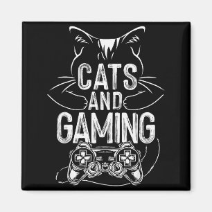 Aimant Chats Et Jeux Drôles Pour Joueur, Amateur De Chats