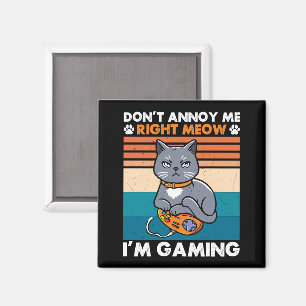 Aimant Chats Et Jeux Pour Le Jeu Vidéo Amoureux des chats
