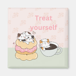 Aimant Chats gourmets