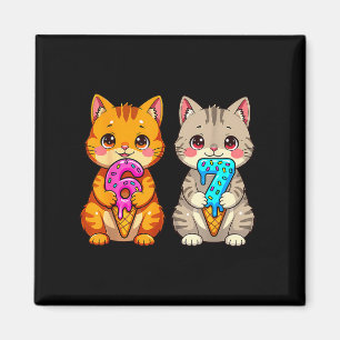 Aimant Chats Neko Mignons Kawaii 67 Drip Meme Drôle Six S