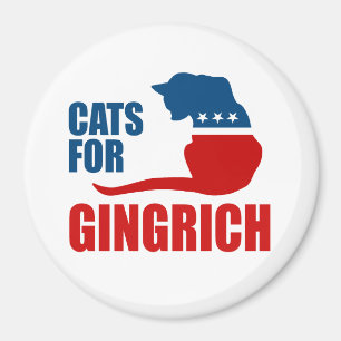 AIMANT CHATS POUR GINGRICH