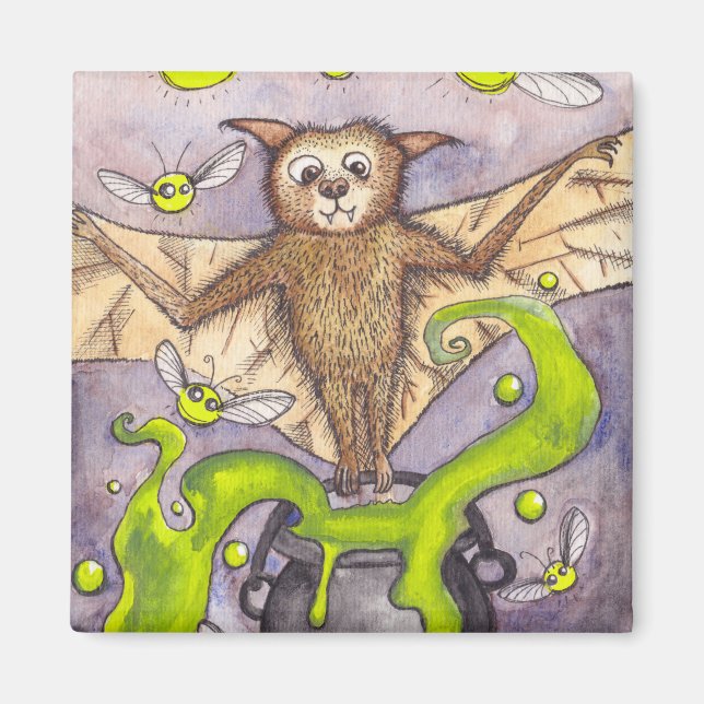 Aimant chaume et cauldron (Devant)