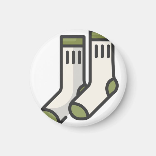 Aimant chaussettes (Devant)