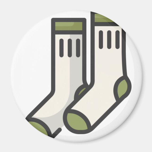 Aimant chaussettes (Devant)