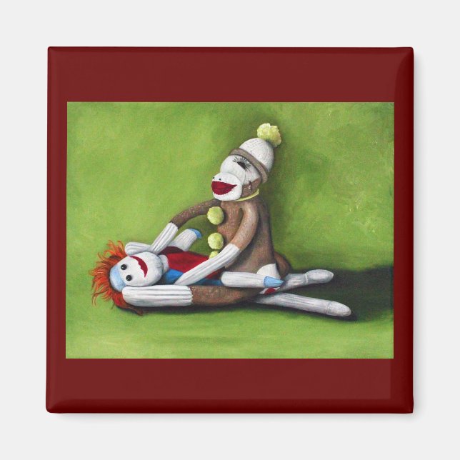 Aimant Chaussettes sales (Devant)