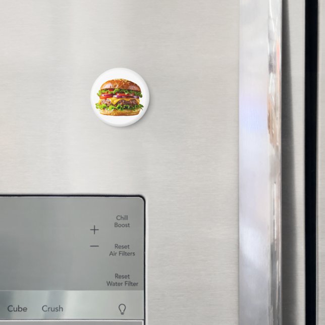 Aimant ChaussureHabille hamburger empilé thic (In situ (réfrigérateur))