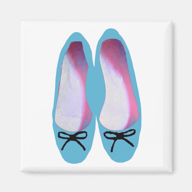 Aimant Chaussures bleues (Devant)