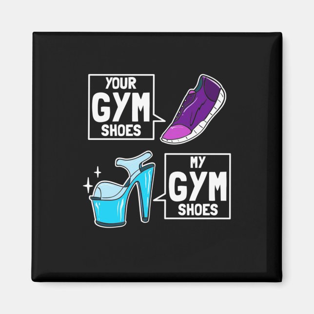 Aimant Chaussures de gym Ballet Dancer (Devant)