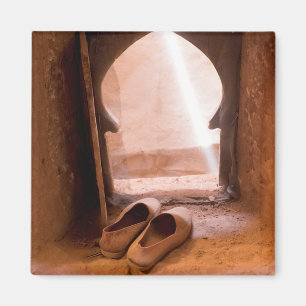 Aimant Chaussures marocaines à la fenêtre